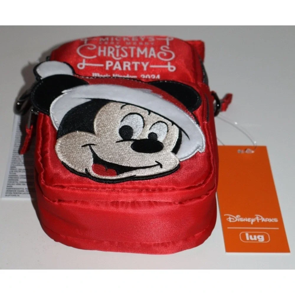 Disney Parks LUG Magic Kingdom 2024 Mickey's Very Merry Christmas Party Bag NEW